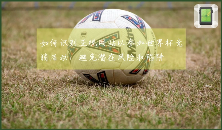 如何识别正规网站以参加世界杯竞猜活动，避免潜在风险和陷阱